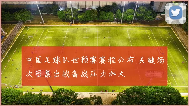 中国足球队世预赛赛程公布 关键场次密集出战备战压力加大
